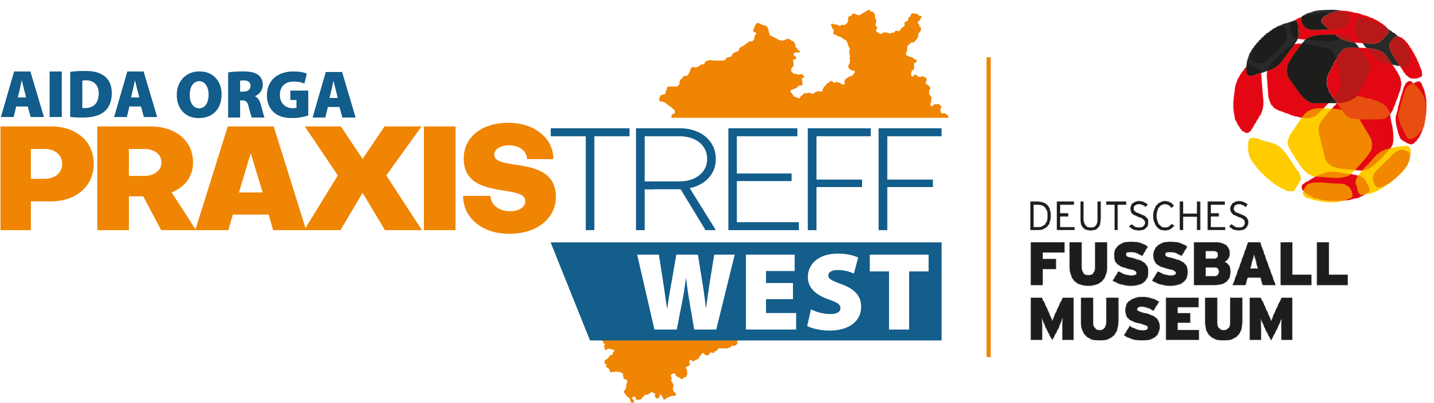 AIDA ORGA Praxistreff West Logo